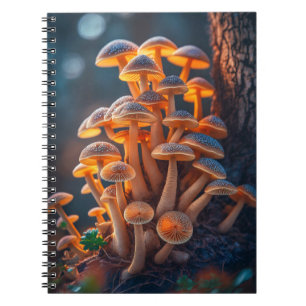 Cuaderno Bosque de setas Tranquilo Naturaleza Tranquila Zen