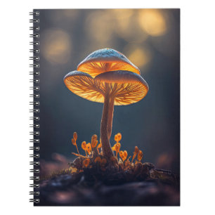 Cuaderno Bosque de setas Tranquilo Naturaleza Tranquila Zen