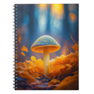 Cuaderno Bosque de setas Tranquilo Naturaleza Tranquila Zen