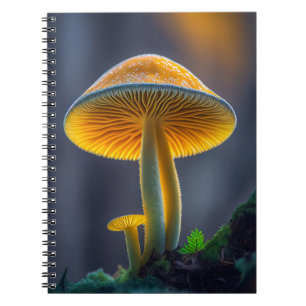 Cuaderno Bosque de setas Tranquilo Naturaleza Tranquila Zen