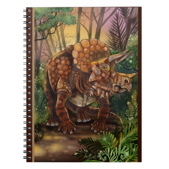 Cuaderno Bosque de Triceratops (Frente)