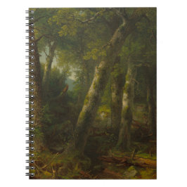 Cuaderno Bosque en la luz de la mañana