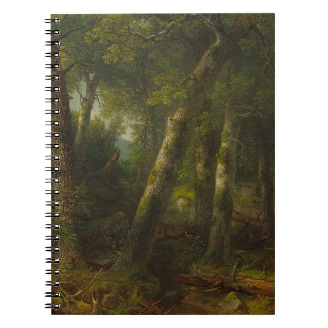 Cuaderno Bosque en la luz de la mañana (Frente)