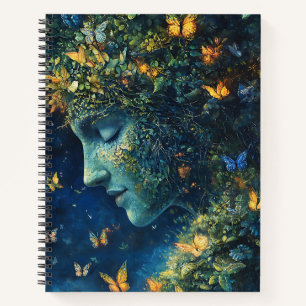 Cuaderno Bosque Encantado de la Diosa Mariposa (1)