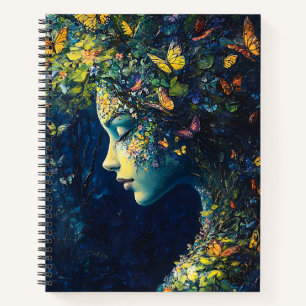 Cuaderno Bosque Encantado de la Diosa Mariposa (2)