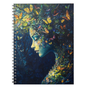 Cuaderno Bosque Encantado de la Diosa Mariposa (2)
