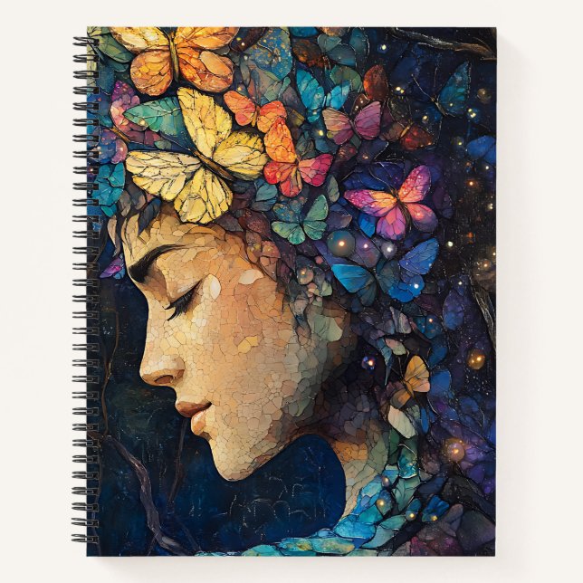 Cuaderno Bosque Encantado de la Diosa Mariposa (5) (Anverso)