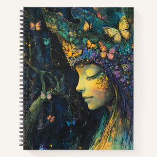 Cuaderno Bosque Encantado de la Diosa Mariposa (6)