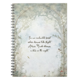 Cuaderno Bosque etéreo encantado