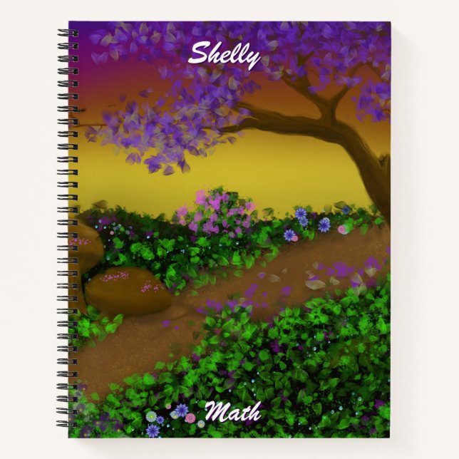 Cuaderno Bosque mágico (Anverso)