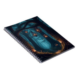 Cuaderno Bosque místico encantado con la naturaleza