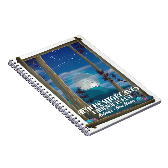 Cuaderno Bosque Nacional Apache-Sitgreaves (Lado Derecho)