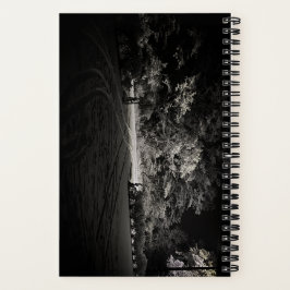Cuaderno Bosque nevado por la noche