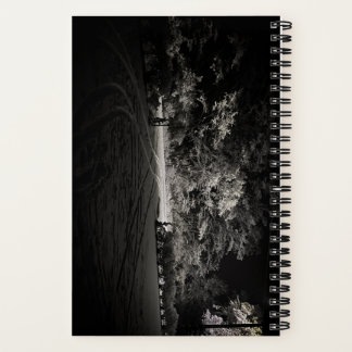 Cuaderno Bosque nevado por la noche