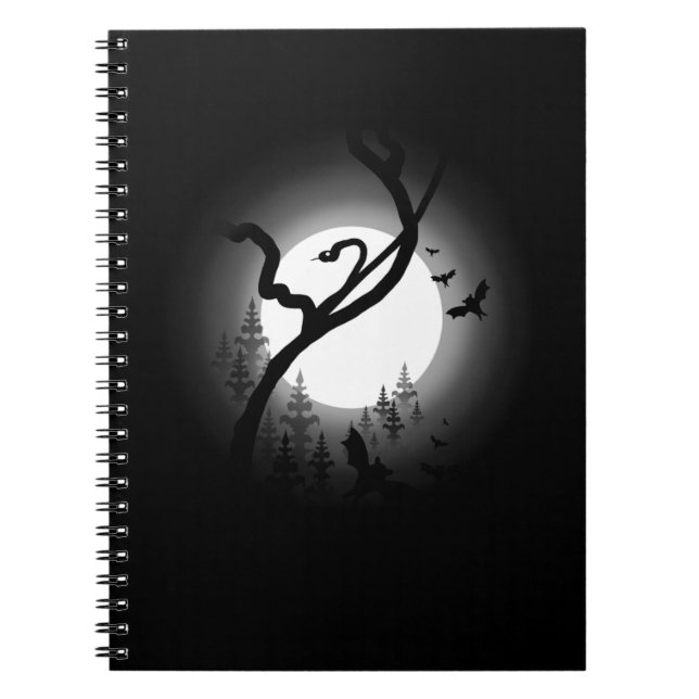 Cuaderno Bosque nocturno encantado (Frente)
