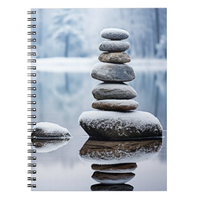 Cuaderno Bosque pedregoso tranquilo (Frente)