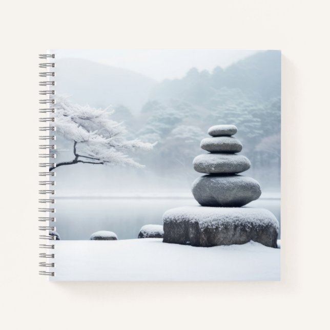 Cuaderno Bosque pedregoso tranquilo (Anverso)