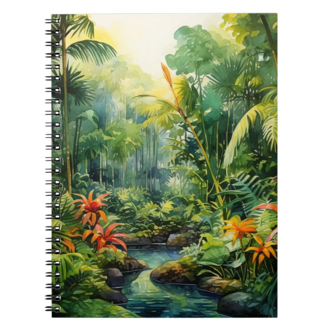 Cuaderno Bosque Tropical (Frente)