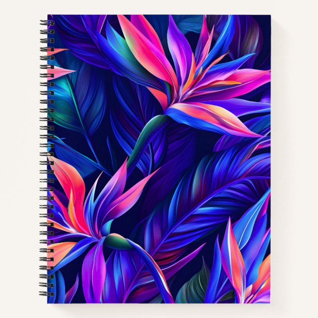 Cuaderno Bosque tropical nocturno (Anverso)