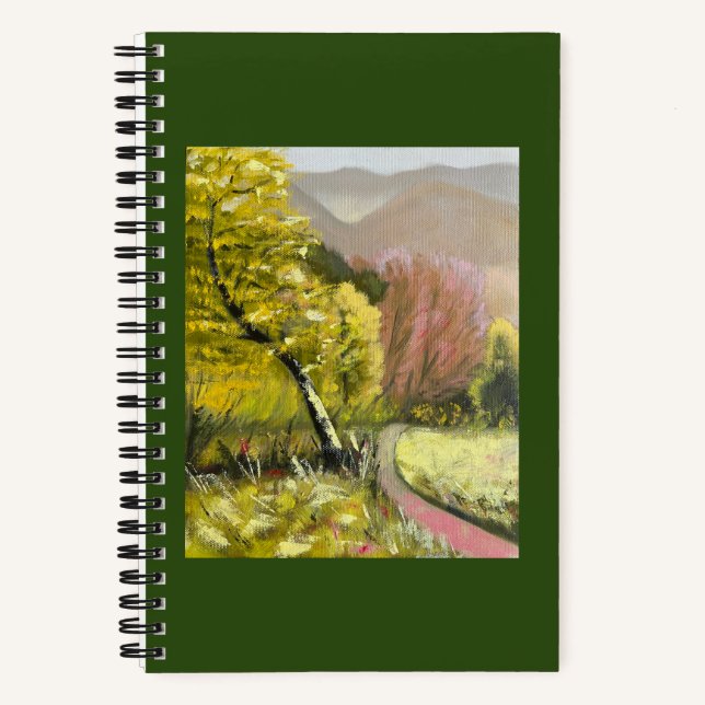 Cuaderno Bosque verde (Anverso)