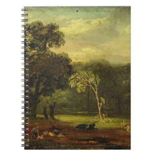 Cuaderno Bosquejo de la naturaleza en el parque de Sion,