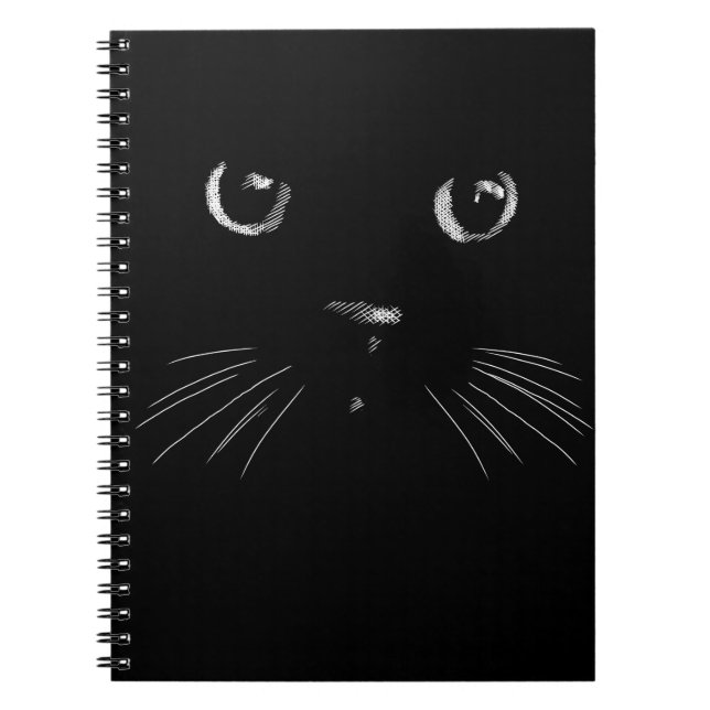 Cuaderno Bosquejo del gato negro (Frente)