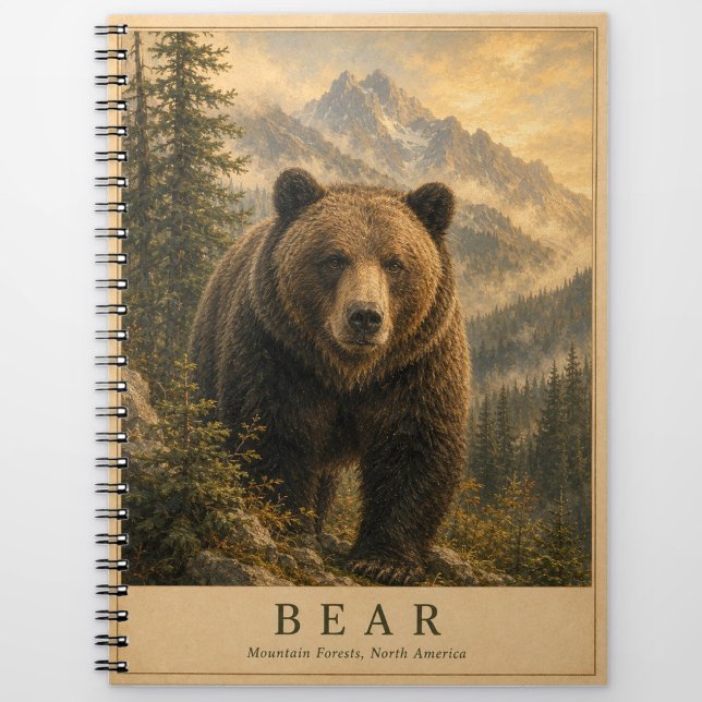 Cuaderno Bosques de Bear Mountain VINTAGE (Subido por el creador)