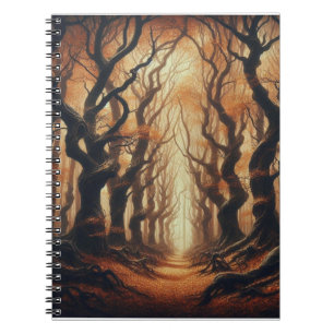 Cuaderno Bosques góticos del otoño