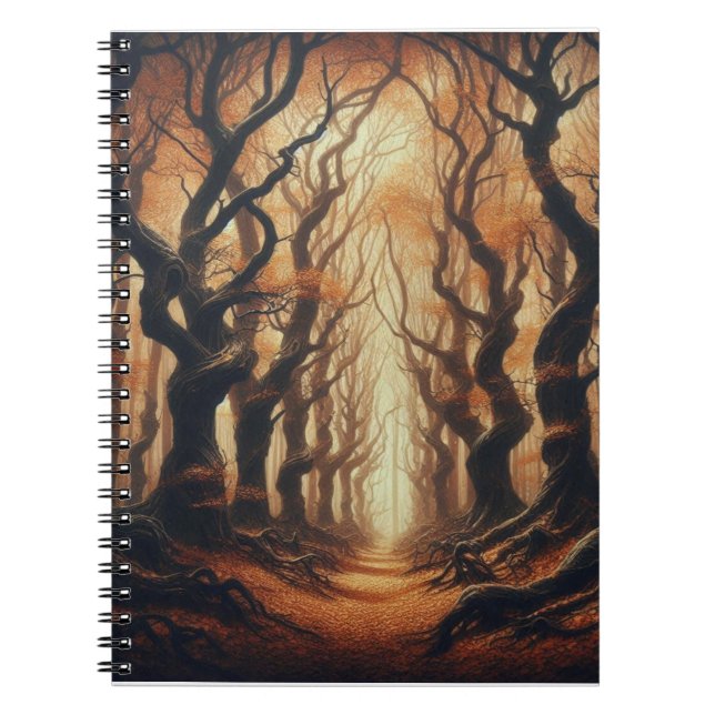 Cuaderno Bosques góticos del otoño (Frente)