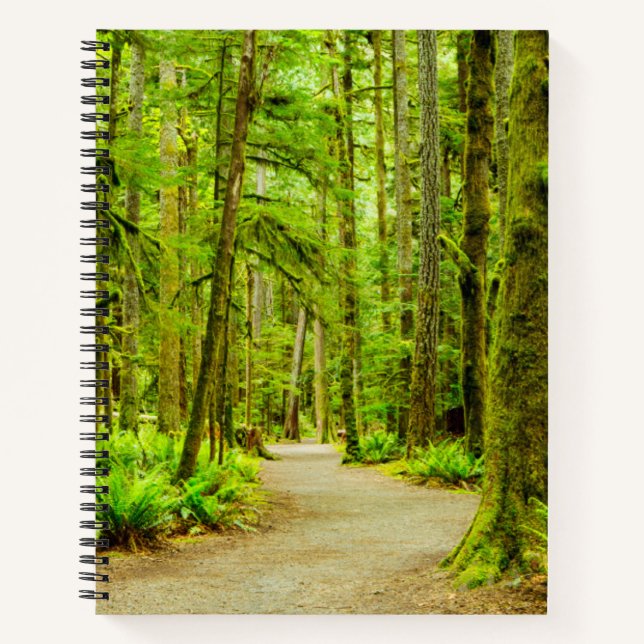 Cuaderno Bosques | Parque nacional olímpico (Anverso)