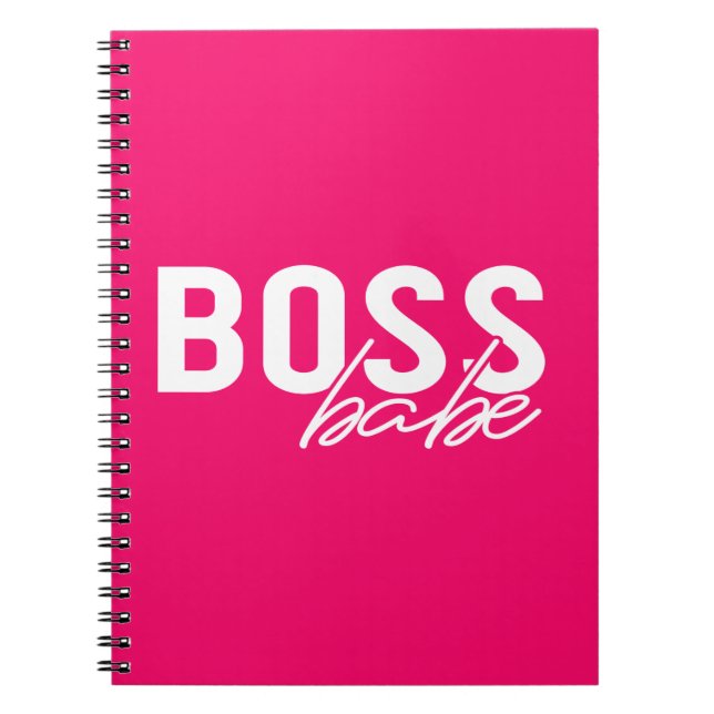 Cuaderno Boss Babe (Frente)