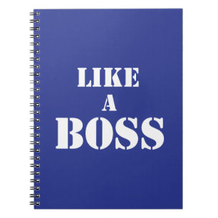 Cuaderno Boss corporativo