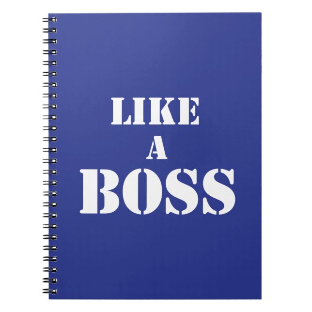 Cuaderno Boss corporativo (Frente)