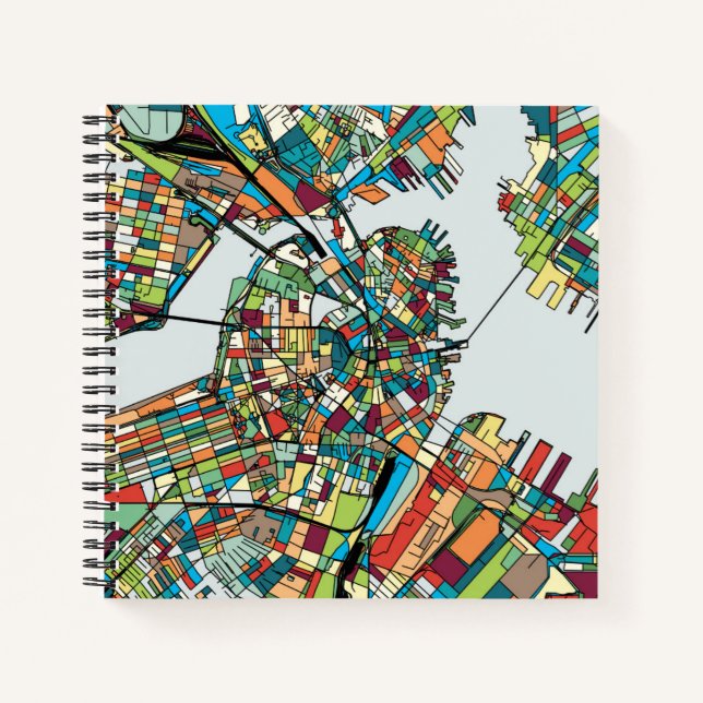 Cuaderno Boston City USA (Anverso)