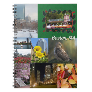 Cuaderno Boston, Collage de fotos de Massachusetts