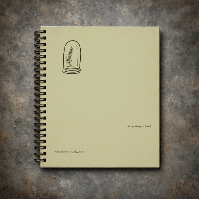 Cuaderno Botanical Dark Academia Minimalist Garden Reader G (Subido por el creador)