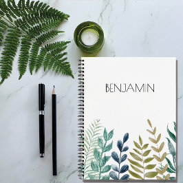 Cuaderno Botanical Harmony Personalized Journal