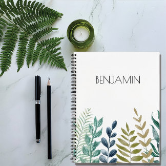 Cuaderno Botanical Harmony Personalized Journal