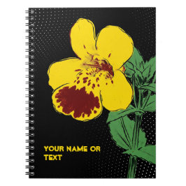 Cuaderno Botanical Mischief: The Magic Monkey Flower PopArt