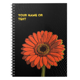 Cuaderno Botanical Pop Explosion: The Neon Barberton Daisy