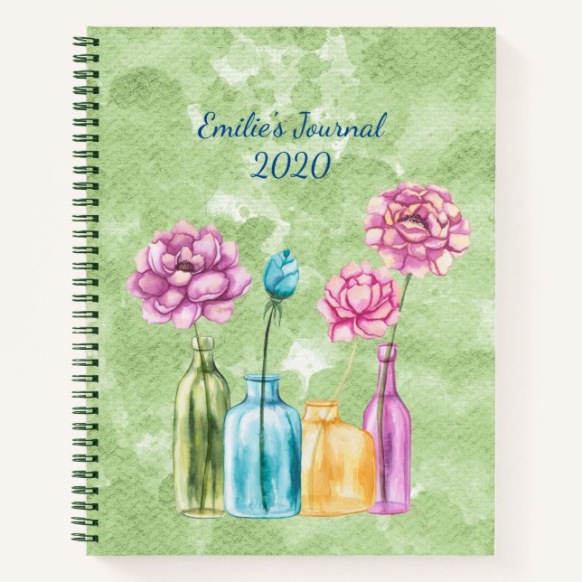 Cuaderno Botánicas de Pastel (Anverso)