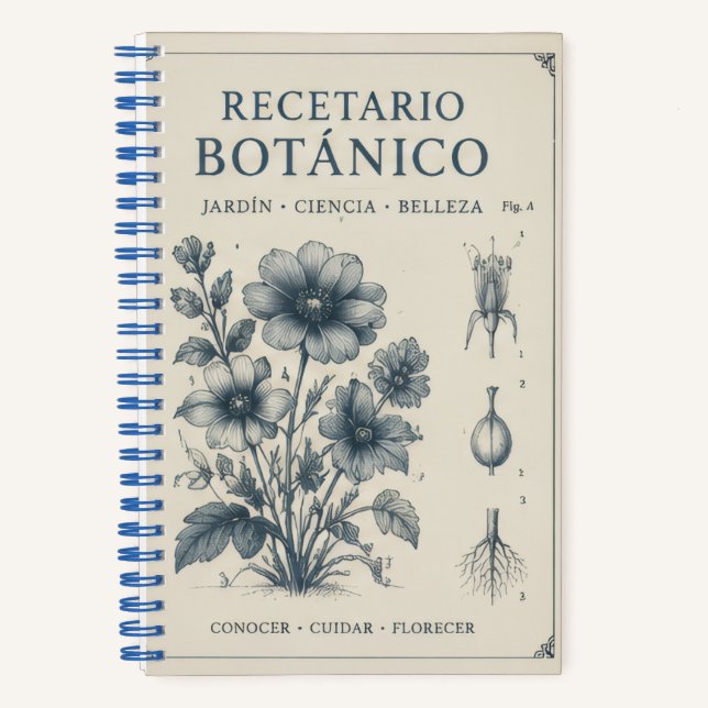 cuaderno botanico (Anverso)