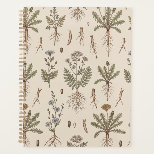 Cuaderno Botánico de Hierbas y Raíces Silvestres V (Anverso)