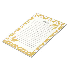Cuaderno Botánico de Oro Moderno