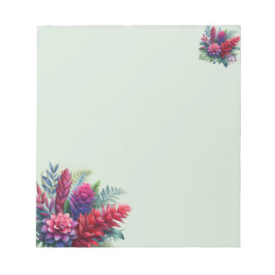 Cuaderno Botánico de Planta de Jengibre Audaz