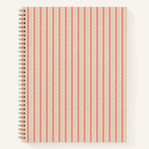 Cuaderno Botánico de raya ondulada