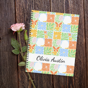 Cuaderno Botánico floral personalizado Botánico personaliza