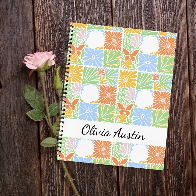 Cuaderno Botánico floral personalizado Botánico personaliza (Subido por el creador)