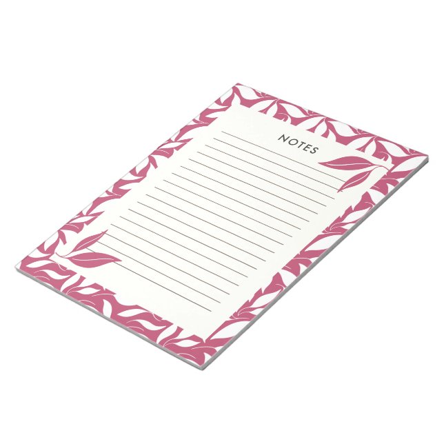 Cuaderno Botánico Merlot Moderno (Lado Derecho)