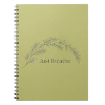 Cuaderno Botánico Minimalista Respira